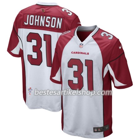 Herren Arizona Cardinals Trikot David Johnson 31 Nike Weiß